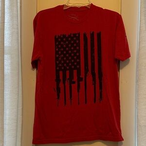 Grunt Style Red and Black Graphic Tee